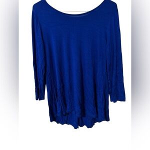 Royal blue top